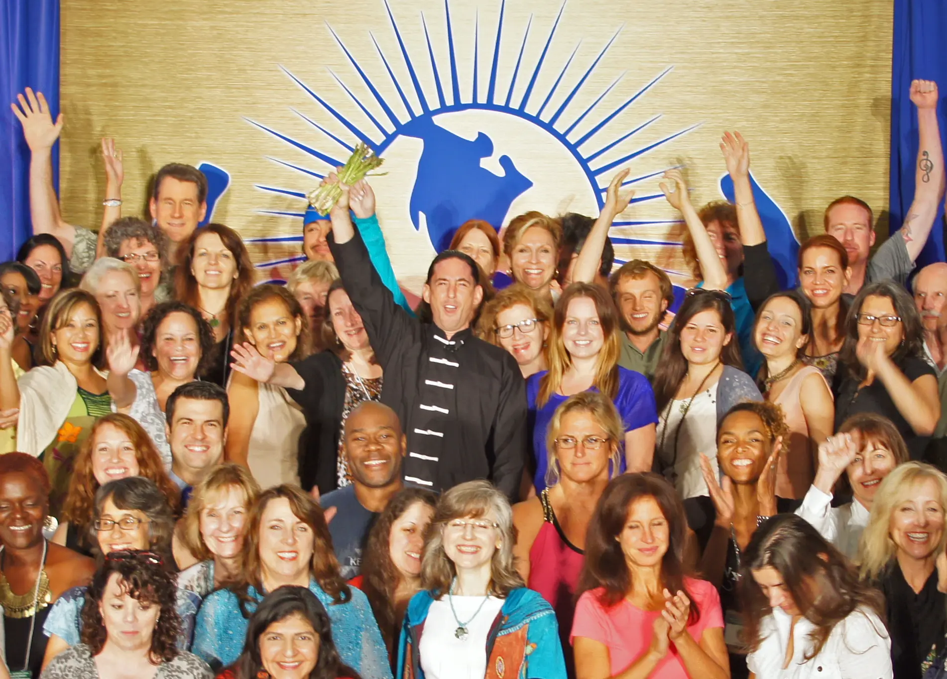 Food Healing Certification participants celebrating together